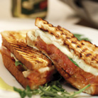 Toasted Mozzarella and Tomato Sandwich Toasted Mozzarella and Tomato Sandwich